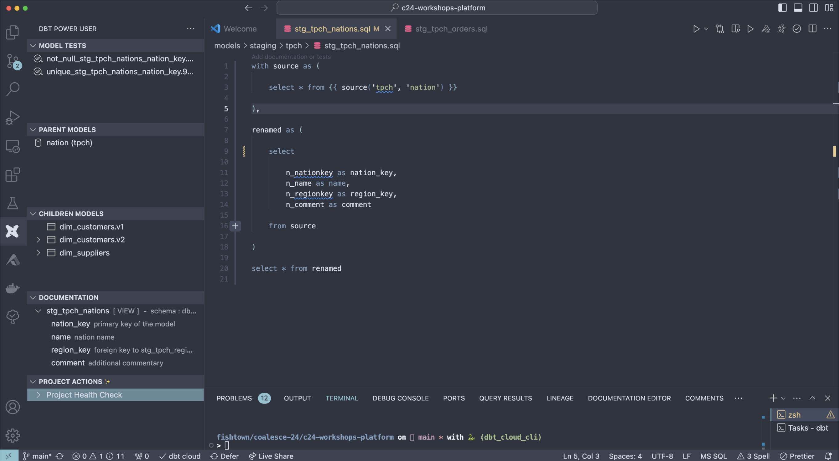 See upstream and downstream dependencies See upstream and downstream dependencies
